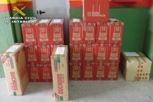 Intervenidas 6.760 cajetillas de tabaco de contrabando