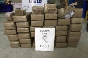 Intervienen más de 150 kilos de hachís