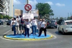 Algeciras Si se puede ocupa con personas su espacio electoral