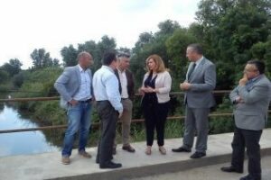 Serrano insta al Gobierno central a que ejecute las obras de encauzamiento del río Guadarranque