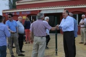 Landaluce visita Pelayo