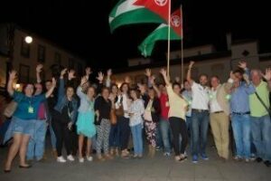 Romero da las gracias al pueblo de Los Barrios por confiar en el PA cuatro años más
