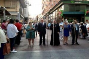 Presencia institucional en la procesión de María Auxiliadora
