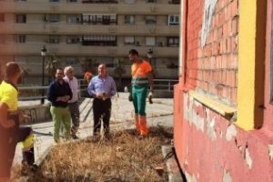 Los trabajos de mejora en la plaza Virgen de Las Lágrimas ya están en marcha