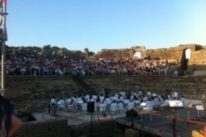 Paco de Lucía y Claudia unidos por Roma