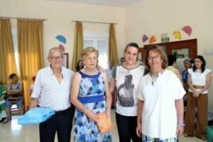 Representación municipal en la convivencia del Centro de Día del Saladillo