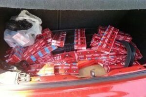 La Guardia Civil interviene 3.705 cajetillas de tabaco de contrabando