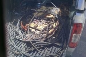 La Guardia Civil detiene a cinco personas por robo de cable