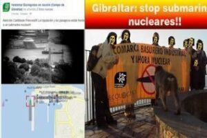 Incómoda: ¿Qué opina sobre los escraches de Verdemar a los submarinos nucleares en Gibraltar?
