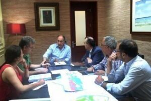 Reunión con los responsables de Carreteras para ultimar detalles del Acceso Sur