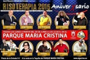 Todos los lunes Risoteratia en el Parque María Cristina