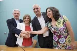 Irene García presenta un Gobierno para la gestión de una Diputación de cristal"