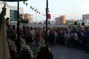 Los vecinos de la Cuesta del Rayo celebran su Velada en honor a la Virgen del Carmen