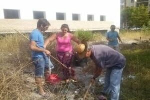 La ciudadanía se organiza para volver a limpiar la parcela que iba a ser la comisaría