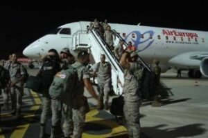 Llega el primer contingente PATRIOT del regimiento de Artillería Antiaérea número 74