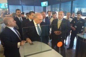 Díaz visita la Estación Marítima de Algeciras, primera infraestructura portuaria con el sistema de Fronteras Inteligentes