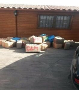 La Guardia Civil interviene 1.410 kilos de hachís