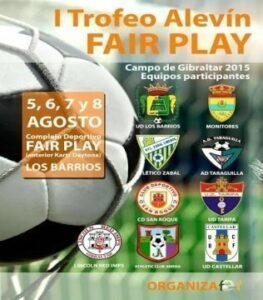 I Torneo de fútbol base en la comarca con un equipo Gibraltareño