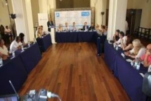 Javier Arenas en Tarifa: "Con el PSOE es difícil llegar a acuerdos"