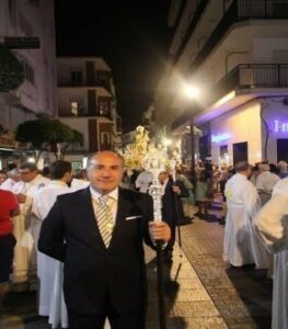 El alcalde felicita a la Hermandad de La Palma