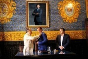 Landaluce recibe al secretario de Estado de Seguridad