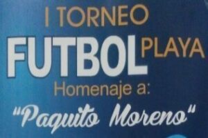 Este sábado 22 de agosto, "I Torneo Fútbol Playa" en el Rinconcillo