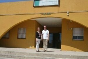 Ciudadanos realiza una ruta de revisión de los colegios de Algeciras