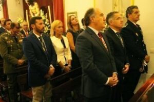 El alcalde preside los actos de la Patrona de la Policía Local de Algeciras