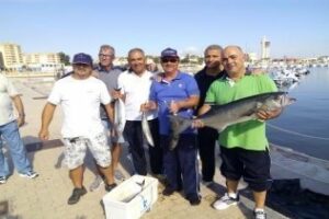 Doce embarcaciones participan el el concurso del curricán