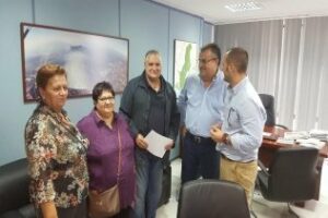 Mayor-Net presenta a Gavino su nuevo proyecto, Conéctate a la red!!!"