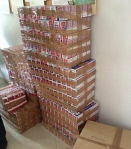 La Guardia Civil interviene 3.010 cajetillas de tabaco de contrabando