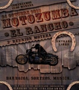 Motozumba y De Vinilo en el Rancho de El Bujeo el día 24