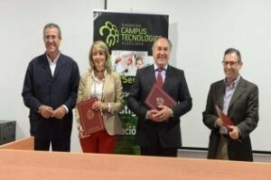 Recepción de las obras de urbanización del edificio I+D+i