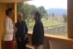 Ávila y Ruiz supervisan las mejoras realizadas en el Parque Municipal del Torrejón