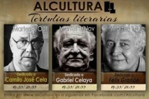 El 1 de diciembre terturlia literaria en Alcultura