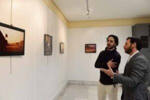La exposición Marruecos" de Ventura Rabasco, inaugurada en la Delegación de Juventud