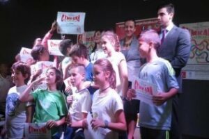 Ruiz participa en la entrega de premios a los ganadores de la Gran Gymkhana educativa