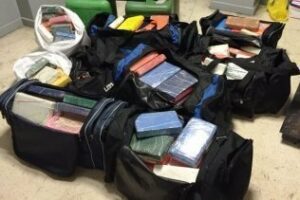 500 kilos de cocaína y nueve detenidos