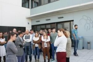 Minuto de silencio en el Campus Tecnológico de Algeciras