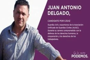 Mañana en Algeciras Juan Antonio Delgado Ramos, número 2 de PODEMOS por Cádiz al Congreso