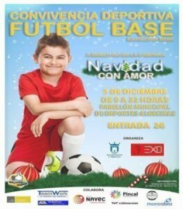 Las imágenes de la jornada de liga Paco Cintado, destinado a Navidad con Amor