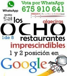 PREMIOS XOC: Por un Ocio de calidad (Algeciras)...ahora también puedes votar por WhatsApp