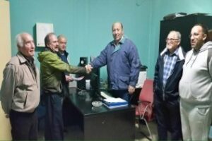 La plataforma de los colectores apoyada por la AAVV San José Artesano