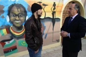 Landaluce agradece a José López Pesto" su intervención en la Casa de la Esperanza