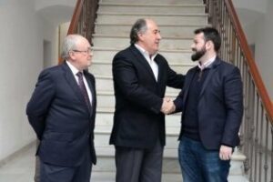 Landaluce se reúne con el nuevo presidente de Apymeal