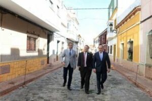 Los alcaldes de Algeciras y Estepona abren las obras del proyecto de San Isidro