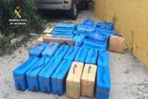 La operación "Galeta" deja 13 detenidos y 1.310 kilos de hachís intervenidos en Algeciras y San Roque