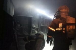 Incendio eléctrico puerto de Algeciras