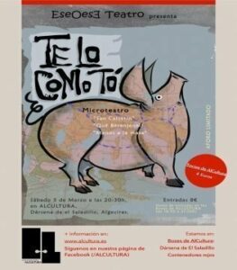 Recomendación Getout.es: Este sábado microteatro en Alcultura