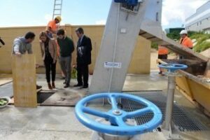 Entra en funcionamiento la nueva estación de bombeo de La Menacha